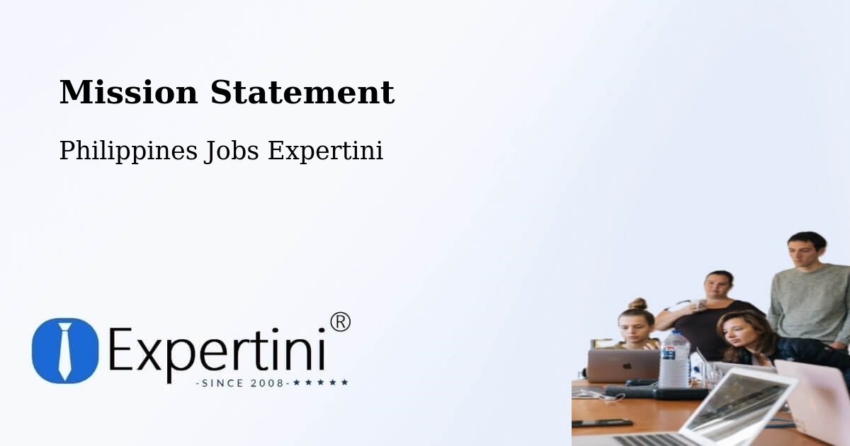 Mission Statement - Philippines Jobs Expertini